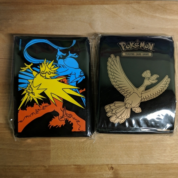 Pokemon card sleeves 2 brand new packs